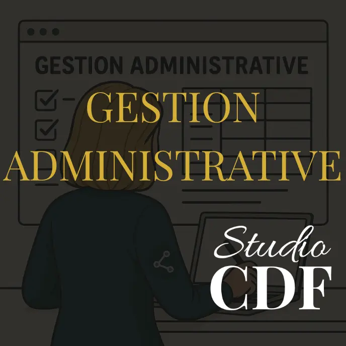 gestion administrative externalisee entrepreneur organisation business studio cdf